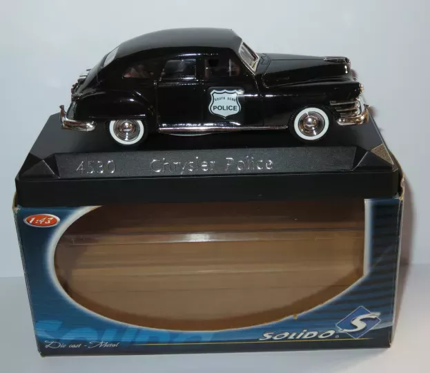 Solido Chrysler Windsor South Bend-police 1940 1:43 4530