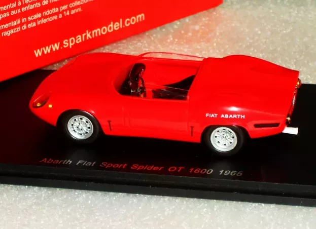 Spark Fiat Abarth Ot1600 Sport Spider 1965 1:43 S1319