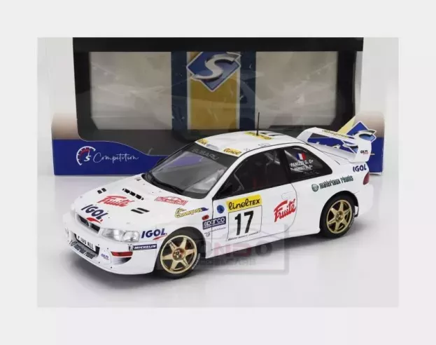Solido Subaru Impreza Wrc 22b N 17 Rally Montecarlo 1999 Gilles Panizzi Herve Panizzi 1:18 1807407