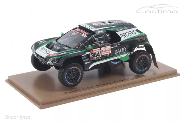 Spark Peugeot 3008 Dkr Maxi Team Easy N 364 Rally Dakar 2019 P.lafay S.delaunay 1:43 S5630