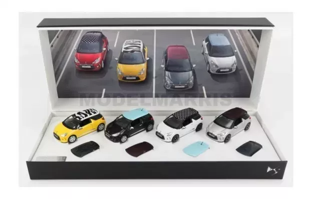 Norev Citroen Set 4x Ds3 2010 1:43 155283