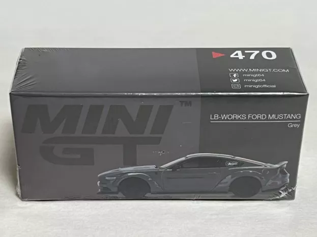 Mini-GT Ford Mustang Lb Works Coupe Lhd 2021 1:64 MGT00470-L