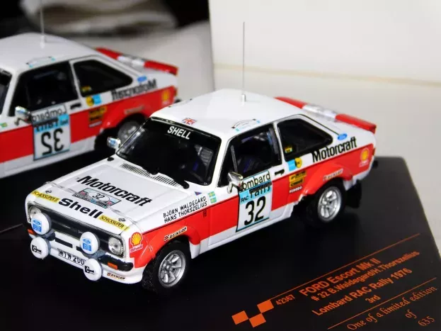 Vitesse Ford Escort Mkii N 32 3rd Rally Rac Lombard 1976 Bjorn Waldegaard Hans Thorszelius 1:43 42367