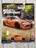Hot Wheels Fast & Furious 2021 Toyota GR Supra (GRL80) Orange