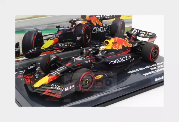 Minichamps Red Bull F1 Rb18 Team Oracle Red Bull Racing N 1 World Champion Winner Spain Gp 2022 Max Verstappen 1:43 447222501