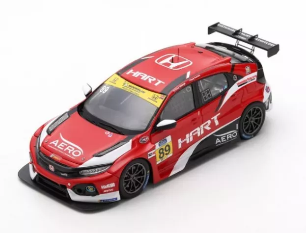 Truescale Honda Civic Type R Tcr Team Hart N 89 Daytona 2019 C.gilsinger R.eversley 1:43 TSM430446