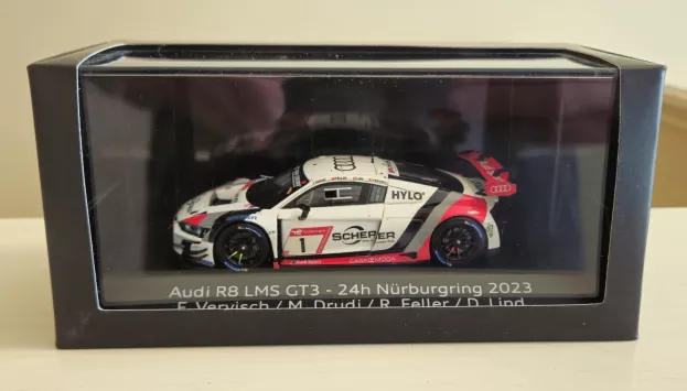 Spark Audi R8 Lms Gt3 Team Audi Sport Scherer Phx N 1 24h Nurburgring 2023 Mattia Drudi Ricardo Feller Dennis Lind Frederic Vervisch 1:43 5022300131