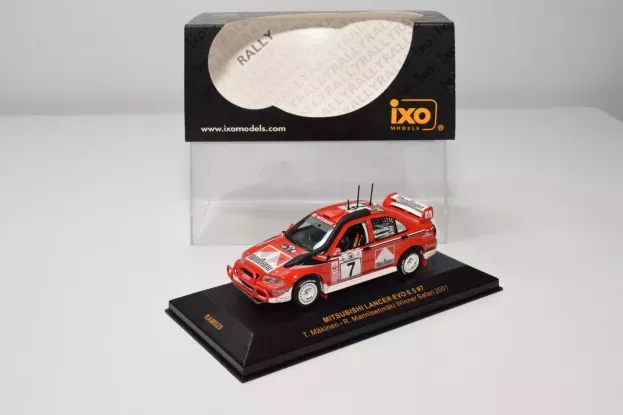 IXO Models Mitsubishi Lancer Evo 6.5 N 7 Winner Rally Safari 2001 T.makinen R.mannisenmaki 1:43 RAM029
