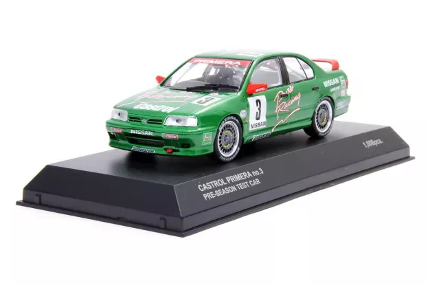 Kyosho Nissan Primera P10 N 3 Castrol Pre-season Test Car M.hasemi 1:43 03312F