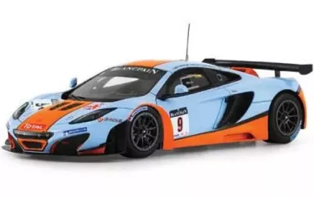 Truescale Mclaren Mp4-12c Gt3 Team Gt Gulf Racing N 9 24h Spa 2012 R.bell A.meyrick M.wainwright 1:43 TSM134331