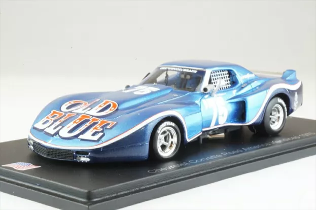 Spark Chevrolet Corvette N 75 Road America 1975 J.greenwood 1:43 US193