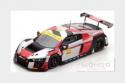 1:43 Spark Audi R8 Lms #7 Macau Gt World Cup 2016 E.Mortara SA116 Model