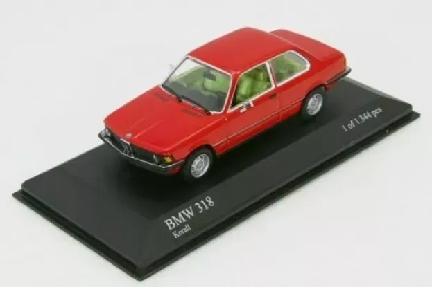Minichamps Bmw 3-series 318 e21 Coupe 2-door 1975 1:43 430025404