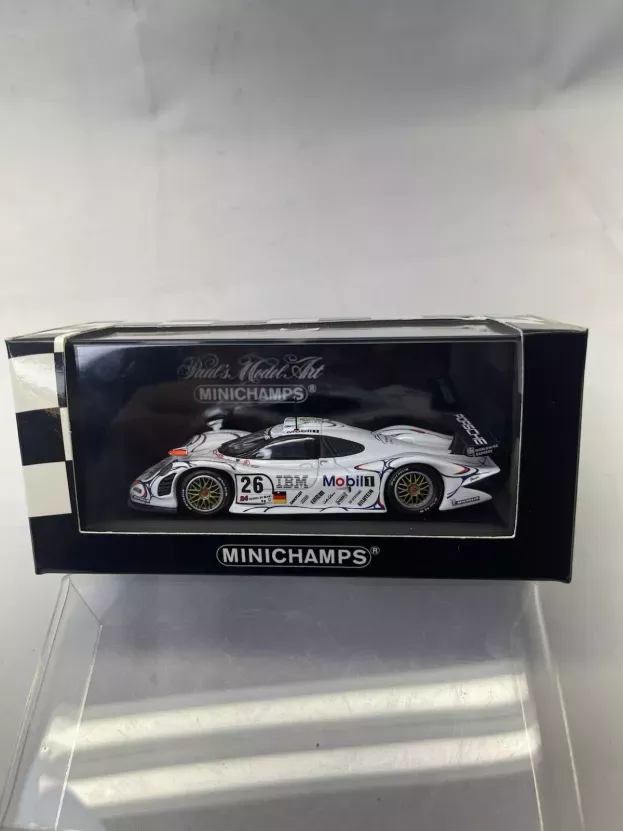 Minichamps Porsche 911 Gt1-98 3.2l Turbo Team Porsche Ag Mobil-1 N 26 Winner 24h Le Mans 1998 Allan Mcnish Laurent Aiello Stephane Ortelli 1:43 430986926