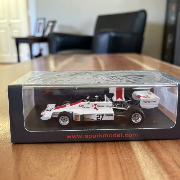 Spark Lola F1 T370 N 27 British Gp 1974 Peter Gethin 1:43 S4355
