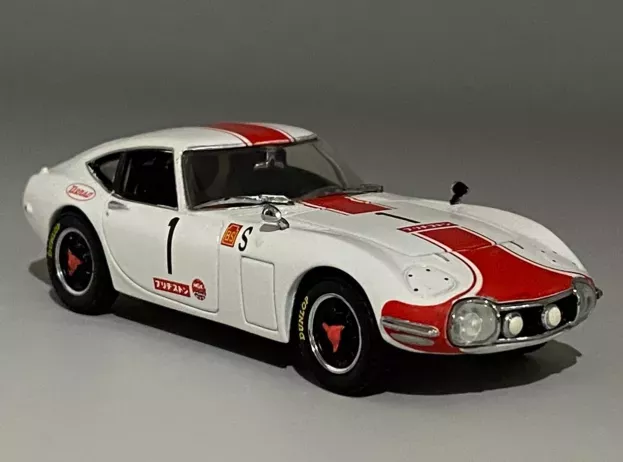 Kyosho Toyota 2000gt Coupe Racing N 1 1967 1:43 03032F