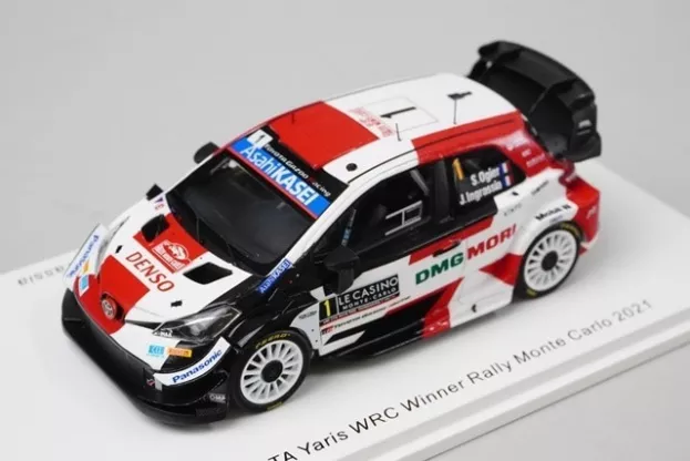 Spark Toyota Yaris Wrc Team Toyota Gazoo Racing Wrt N 1 Winner Rally Montecarlo 2021 S.ogier J.ingrassia 50th Victory Wrc 1:43 S6582
