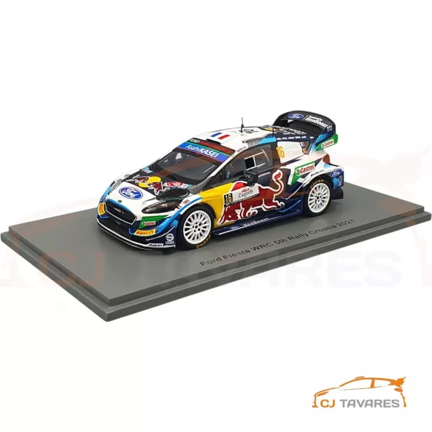 Spark Ford Fiesta Wrc N 16 5th Rally Croatia 2021 A.fourmaux R.jamoul 1:43 S6590