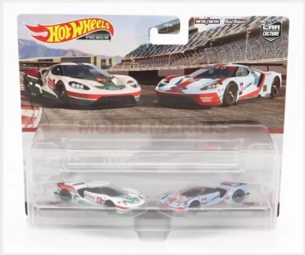 Hot Wheels Ford Set 2x Gt N 67 + N 69 Racing 2016 1:64 HCY72-HBL96
