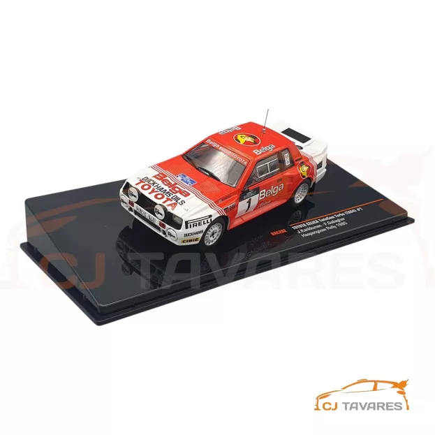 IXO Models Toyota Celica Twin Cam Turbo ta64 Team Belga N 1 Rally Haspengouw 1985 J.kankkunen F.gallagher 1:43 RAC282