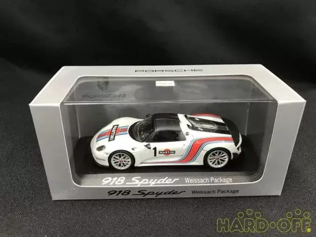 Minichamps Porsche 918 Spyder Martini N 1 Weissach Package 2014 1:43 WAP0200130E