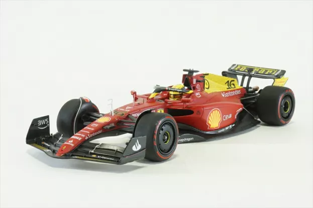 BBR Ferrari F1-75 Team Scuderia Ferrari N 16 Pole Position And 2nd Monza Italy Gp 2022 Charles Leclerc 1:18 BBR221836