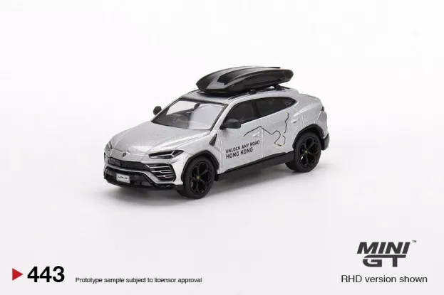 Mini-GT Lamborghini Urus Unlock Any Road Hong Kong 2020 1:64 MGT00443-R