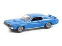 Greenlight 13300B 1969 Mercury Cougar Eliminator Medium Blue 1:64 Scale  Loose