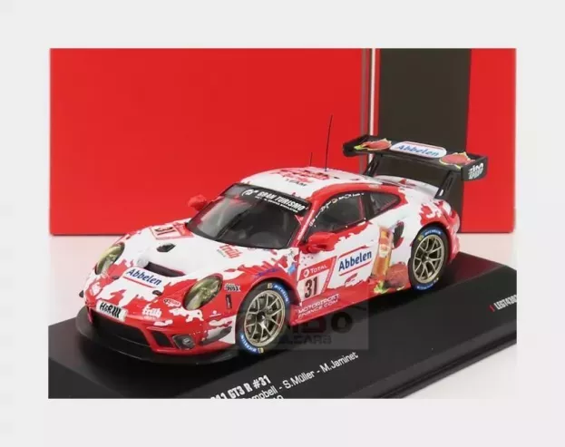 IXO Models Porsche 911 991-2 Gt3 R Team Frikadelli Racing N 31 24h Nurburgring 2019 S.muller R.dumas M.campbell M.jaminet 1:43 LEGT43021