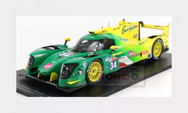Spark Ligier Js P217 Gibson Gk428 4.2l V8 Team Inter Europol Competition N 34 24h Le Mans 2019 J.smiechowski J.winslow N.moore 1:18 18S431