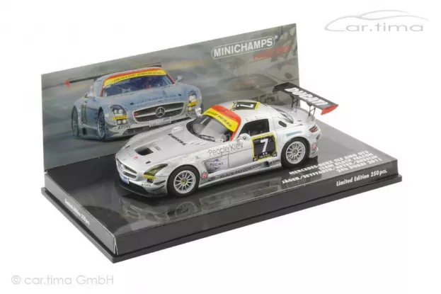 Minichamps Mercedes Sls Amg Gt3 Racing N 7 24h Dubai 2011 Jager Seyffarth Heyer Breslin 1:43 437110307