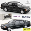 Mercedes Benz 190 E 2.3-16 1985-93 Youngtimer Schwarz Black 1:43 Norev 351195