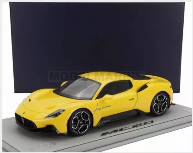 BBR Maserati Mc20 2020 Con Vetrina With Showcase 1:18 HE180051DDIE-VET