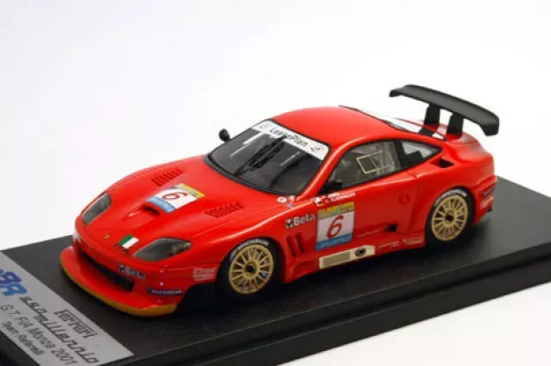 BBR Ferrari 550 Millennio Team Rafanelli N 6 Monza Fia Gt Season 2001 M.duez G.blieninger 1:43 BG229