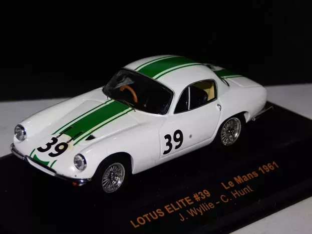 IXO Models Lotus Elite N 39 Le Mans 1961 J.wyllie C.hunt 1:43 LMC075