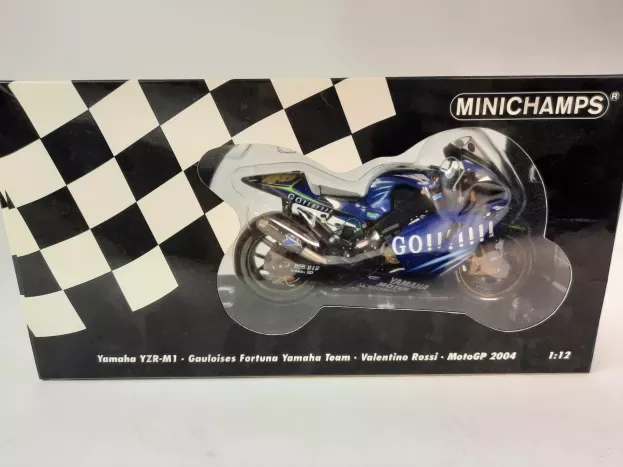 Minichamps Yamaha Yzr-m1 Gouloises Fortuna N 46 Motogp World Champion 2004 Valentino Rossi 1:12 122043046