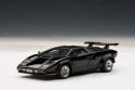 LAMBORGHINI COUNTACH 5000S BLACK 1/43 DIECAST MODEL BY AUTOART 54532