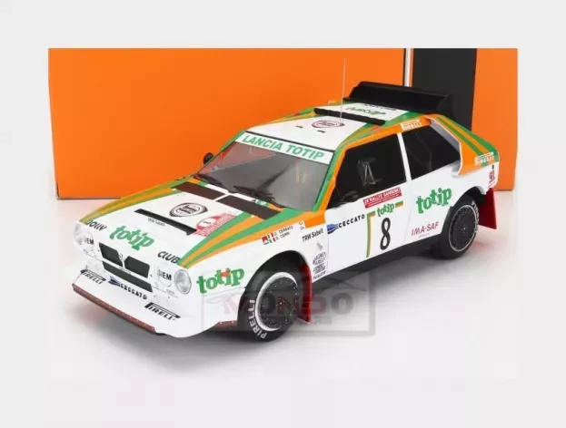 IXO Models Lancia Delta S4 Totip N 8 2nd Rally Sanremo 1986 D.cerrato C.cerri 1:18 18RMC133.22