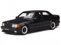 Mercedes W201 190E 2.3 AMG black diecast model car OT754 Otto 1:18