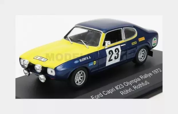CMR Ford Capri 2600 Gt N 23 Rally Olympia Erc 1972 W.rohrl H. Rothfuß 1:43 WRC012