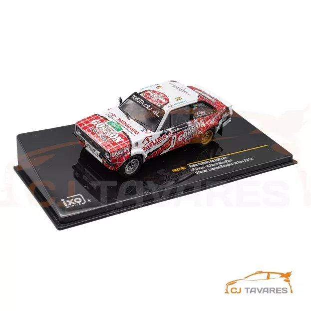 IXO Models Ford Escort Rs Mkii N 1 Winner Rally Legend Boucles De Spa 2014 Francois Duval Anthony Bourdeaud'hui 1:43 RAC246