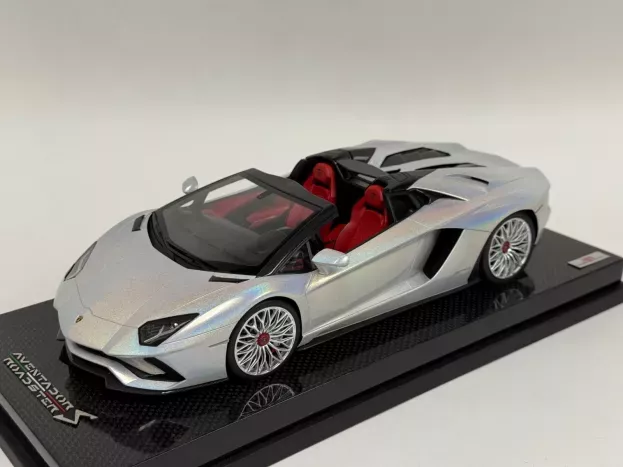 MR Models Lamborghini Aventador S Roadster 2016 Con Vetrina With Showcase 1:18 LAMBO031A