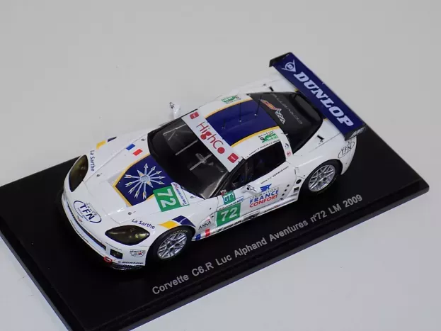 Spark Chevrolet Corvette C6r N 72 24h Le Mans 2009 L.alphand S.gregoire P.gouselard 1:43 S1530