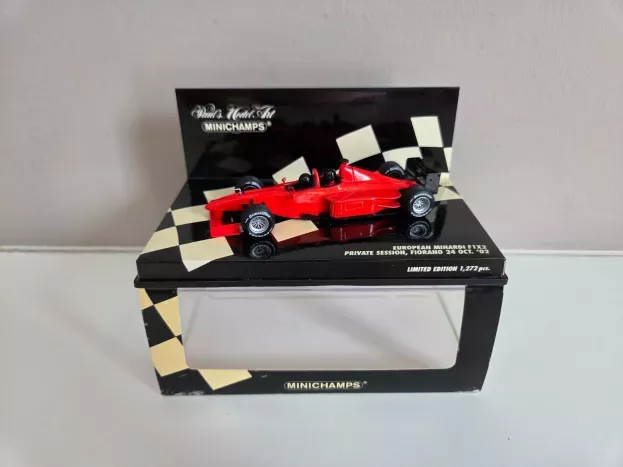 Minichamps Minardi F1 F1x2 2-seater Private Session Fiorano 24th October 2002 1:43 400020510
