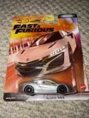Hot Wheels Retro 2022 Fast & Furious '17 Acura NS/64 Diecast Car HCP30
