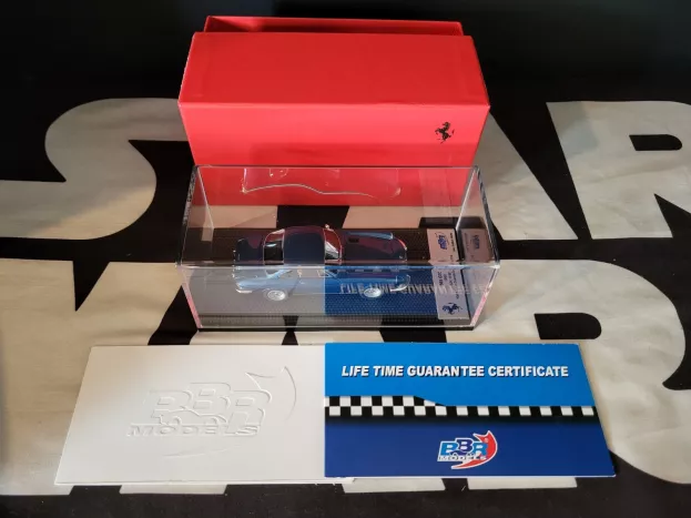 BBR Ferrari 365 Gtc S n 11981 Coupe 1969 Rm Auction Duemila Ruote 2016 1:43 CAR54G