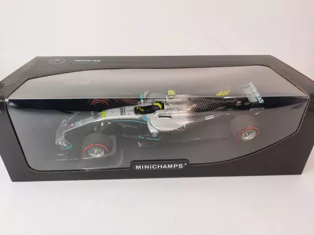 Minichamps Mercedes Valentino Rossi F1 W10 Eq Power+ Team Amg Petronas Motorsport N 46 Ride Swap Valencia 10 December 2019 1:18 110191746
