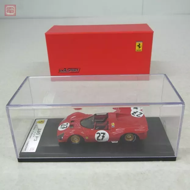 Looksmart Ferrari 330 P3 4.0l V12 Team N.a.r.t. North American Racing N 27 24h Le Mans 1966 P.rodriguez R.ginther 1:43 LSLM104