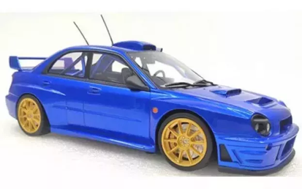 Top Marques Subaru Impreza S7 555 Wrt N 0 Rally Race Version 2002 1:18 TOP037AB