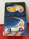 Vintage Hot Wheels Ferrari Testarossa - 1897 Never Removed from Pack 1986 White